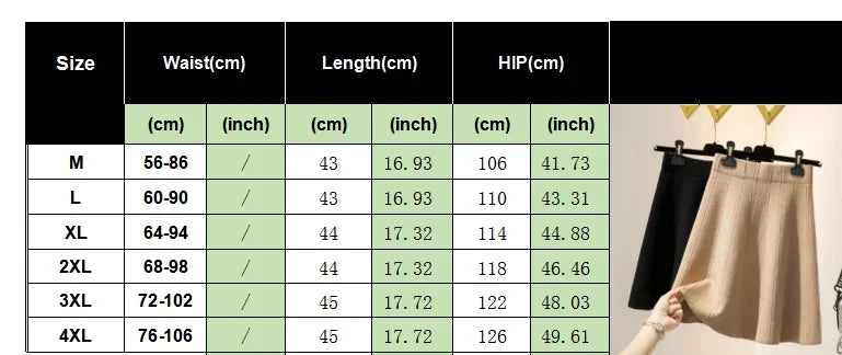 Solid Color High Waist Elastic Knitted Mini Skirt For Women
