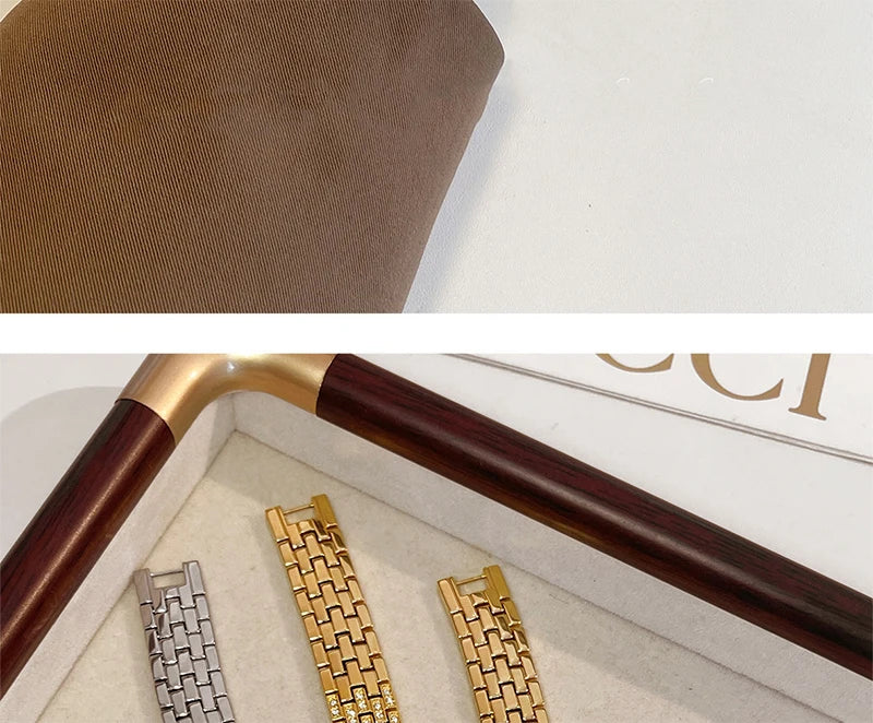Square Quartz Wristwatch for Women