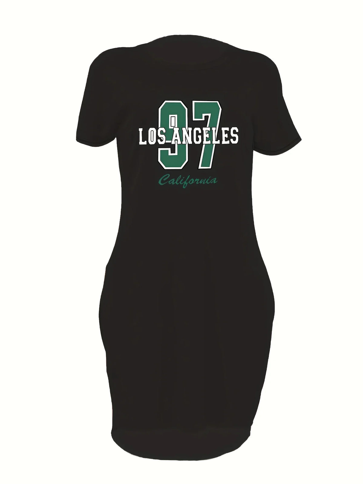 Los Angeles Graphic T-Shirt Dress