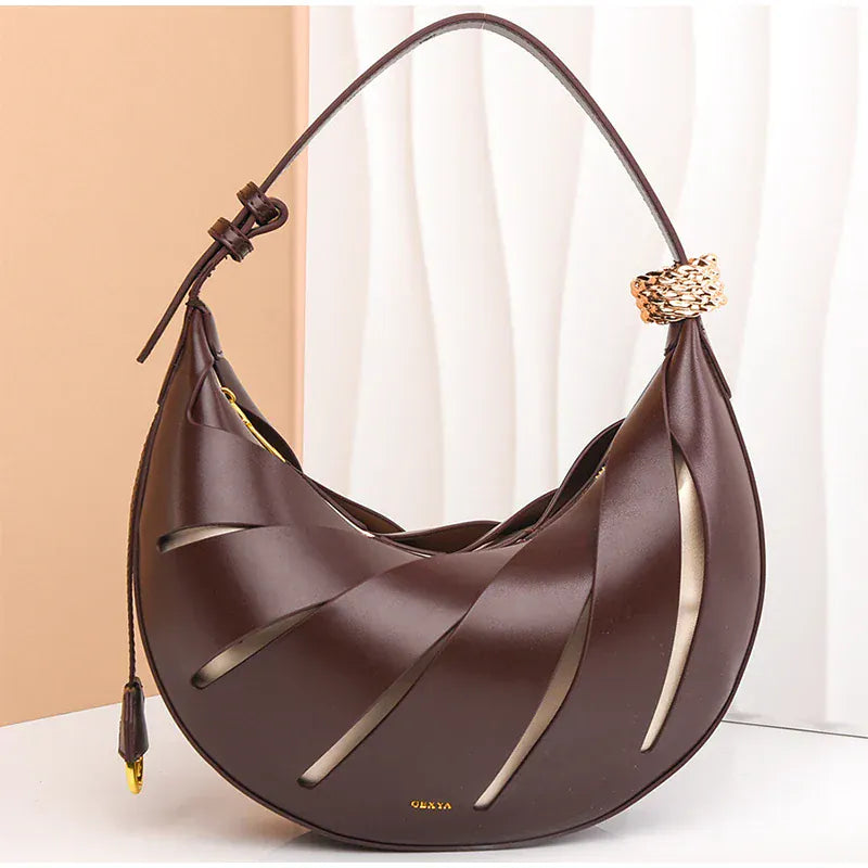 Lightweight Crescent Shoulder Bag