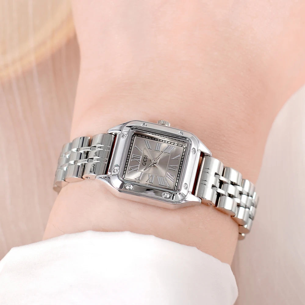 Vintage Square Quartz Women's Watch