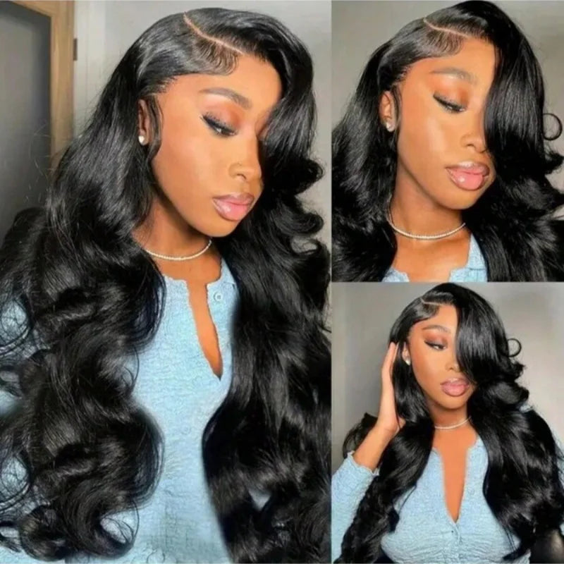 HD Pre Plucked Body Wave Lace Frontal Wig for Women