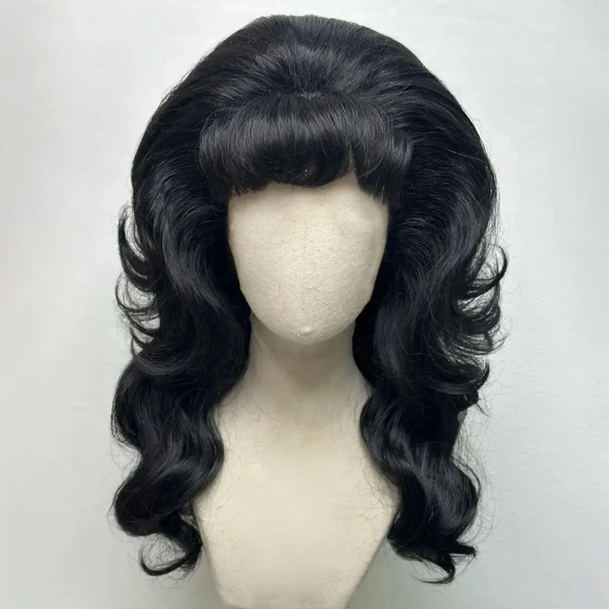Peggy Bundy Classy 70s Retro Long Brown Hair Wig for Women Costume Accessory 60s 70s Party Cosplay