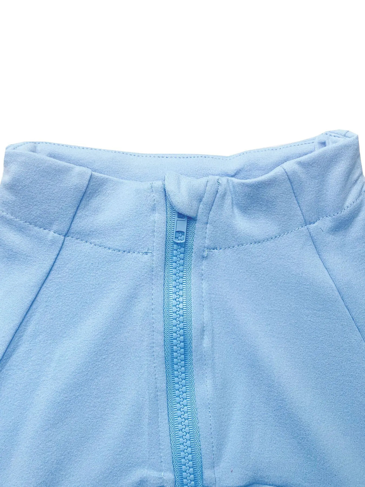 Zip Jacket And High Waist Jogger Set