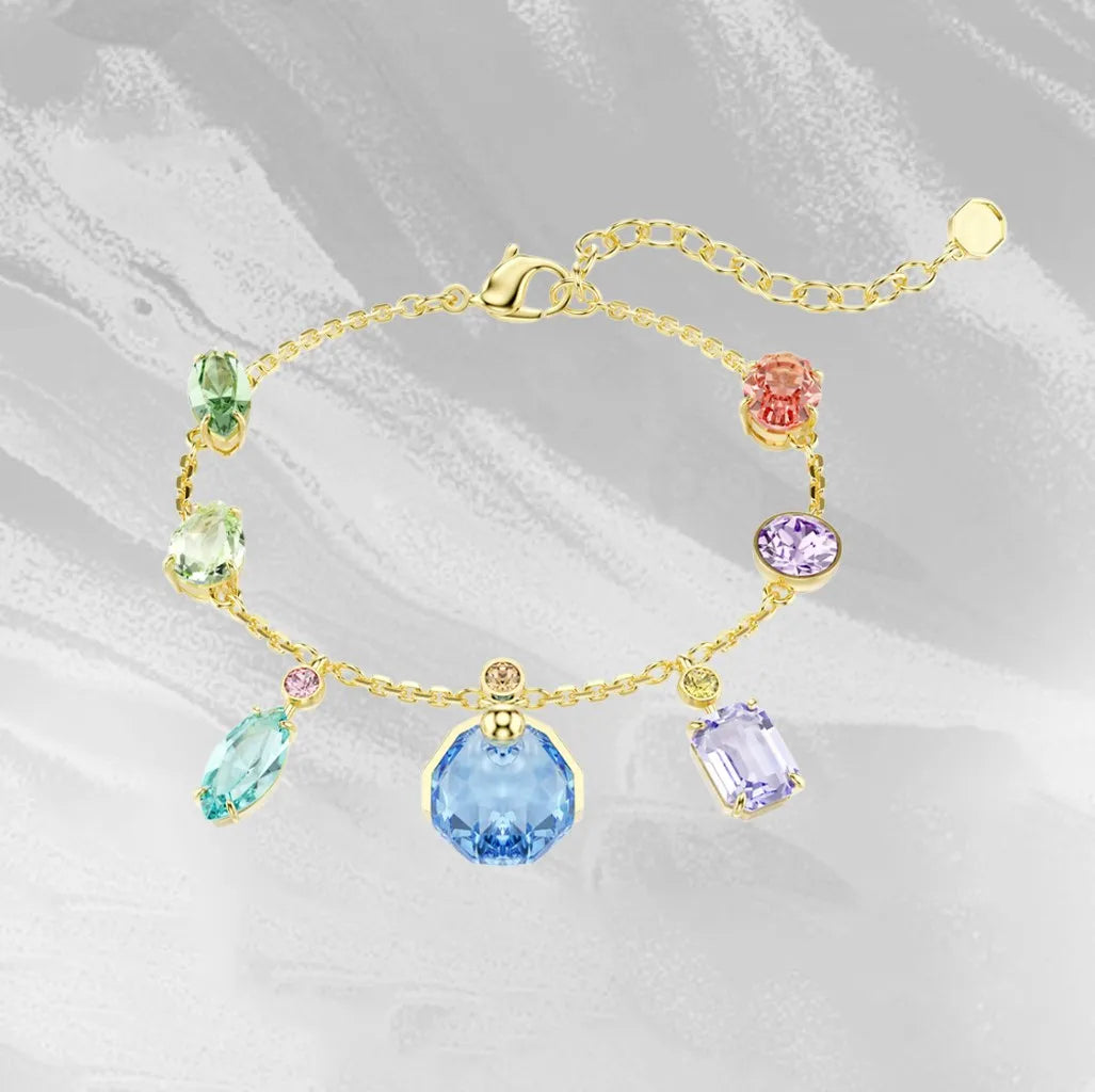 Dazzling Zircon Crystal Statement Necklace for Women