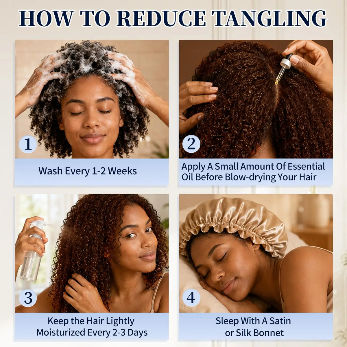 Burmese Curly Human Hair Crochet Braids With Boho Style for Women