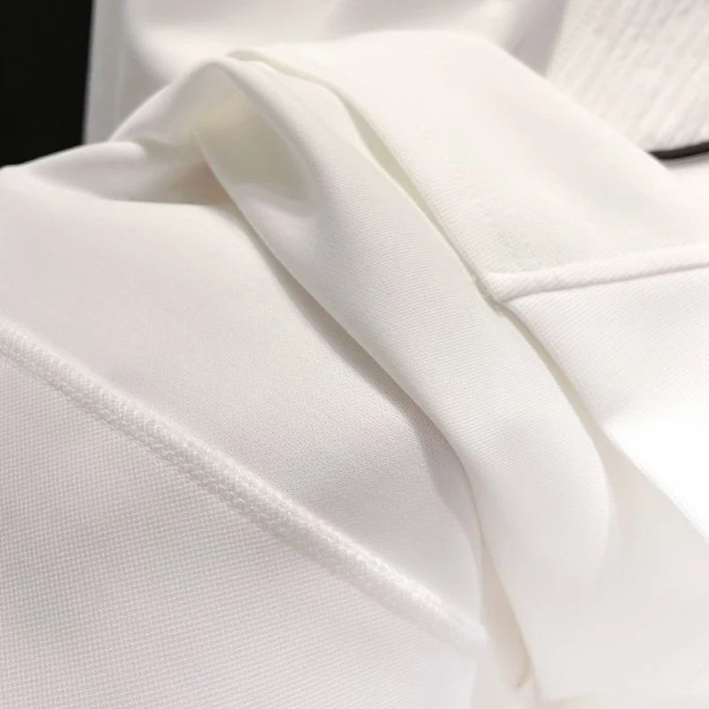 Korean fashion solid color hoodless sweatshirt women's spring and autumn new temperament loose thin niche design short top