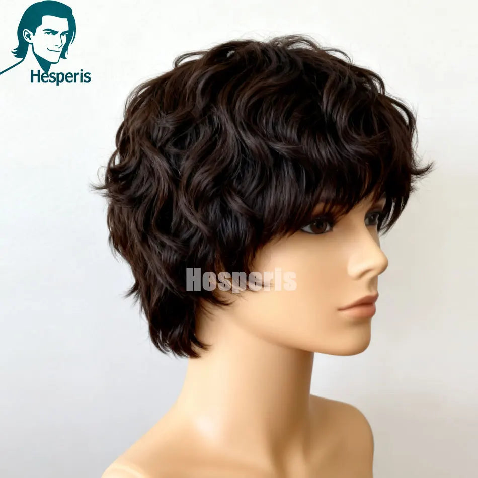 Soft Wave Transparent Lace Front Human Hair Wig For Women