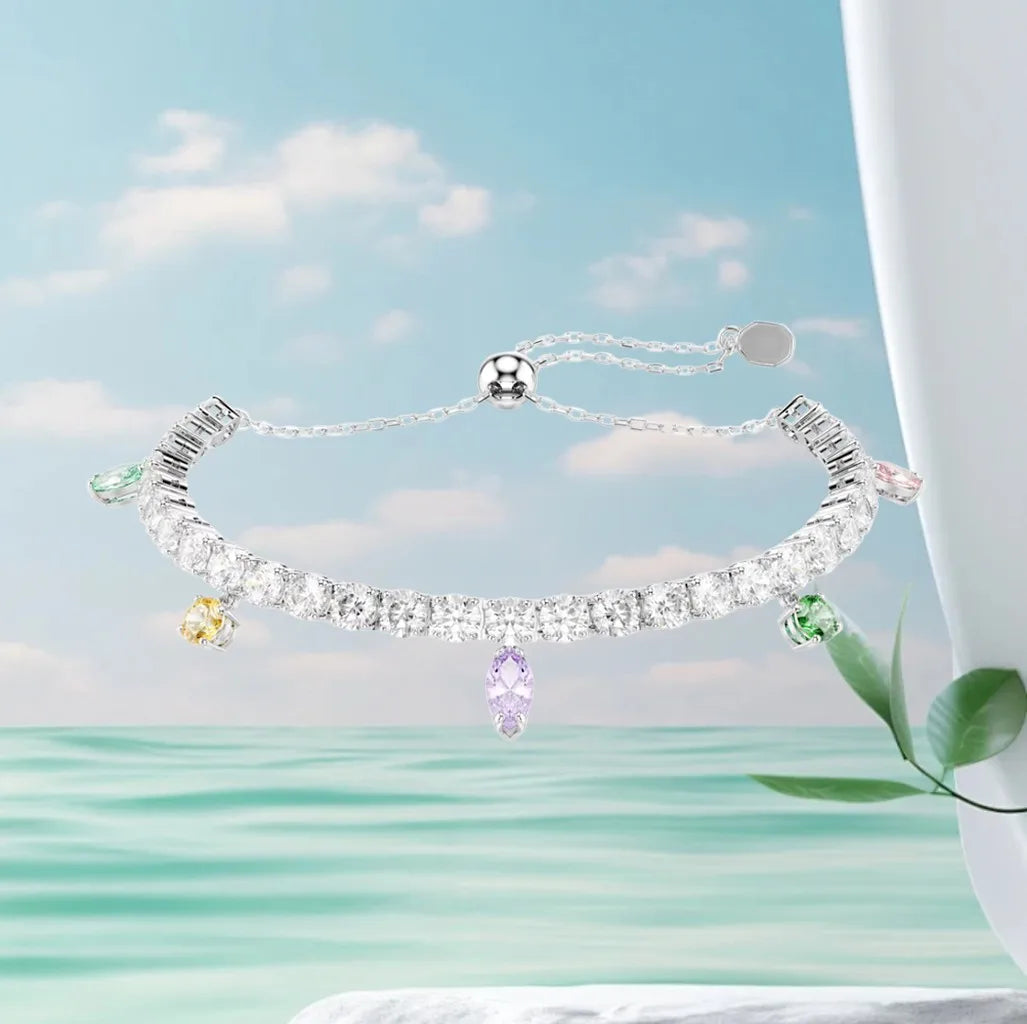 Mixed Cut Crystal Jewelry Set