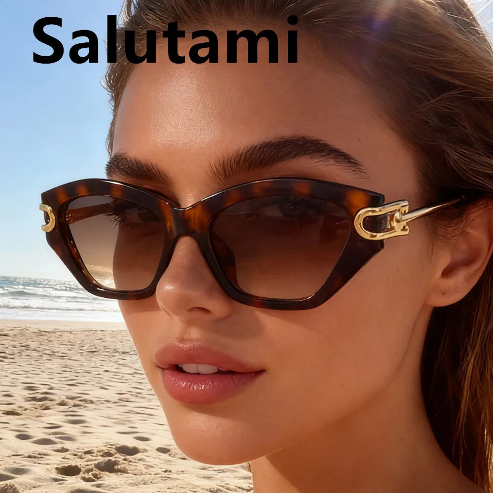 Knot Detail Cat Eye Sunglasses