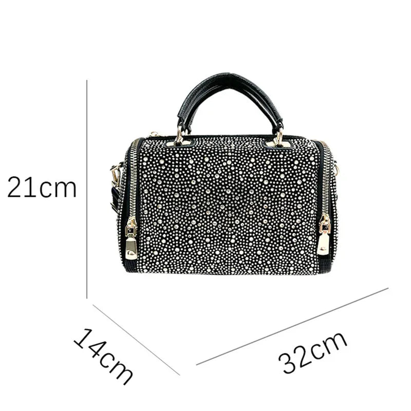Leopard Print Shoulder Tote Bag
