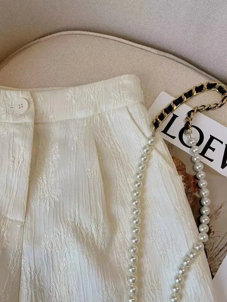 Soft High Waisted Relaxed Fit Casual Shorts For Women