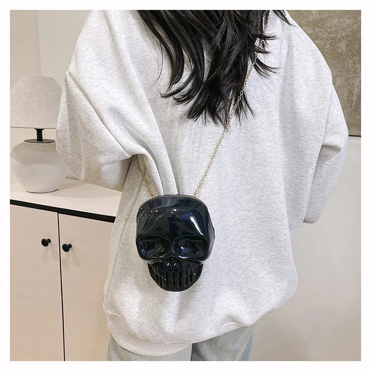 Ghost Print Halloween Crossbody Bag