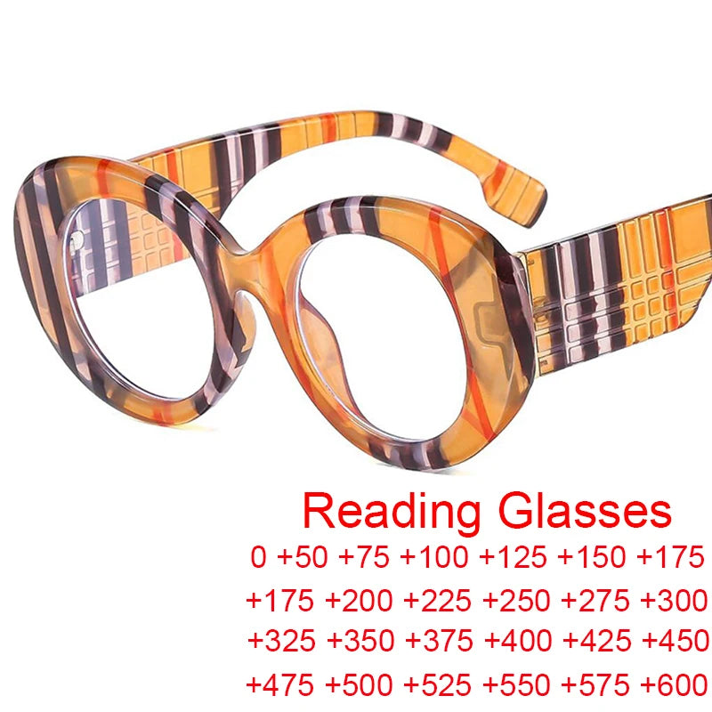 Retro Anti Blue Light Reading Glasses for Women