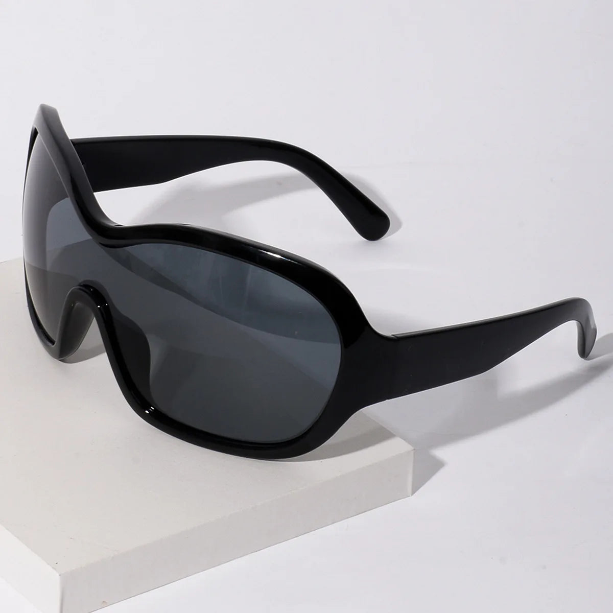 Oversized One-Piece Sport Shield Sunglasses for Women