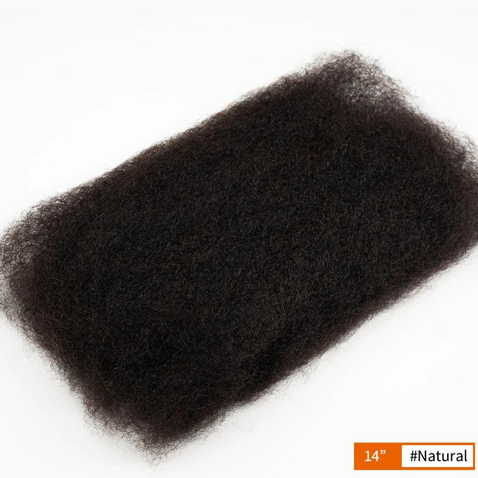 Afro Kinky Bulk Human Hair Loc Extensions for Women