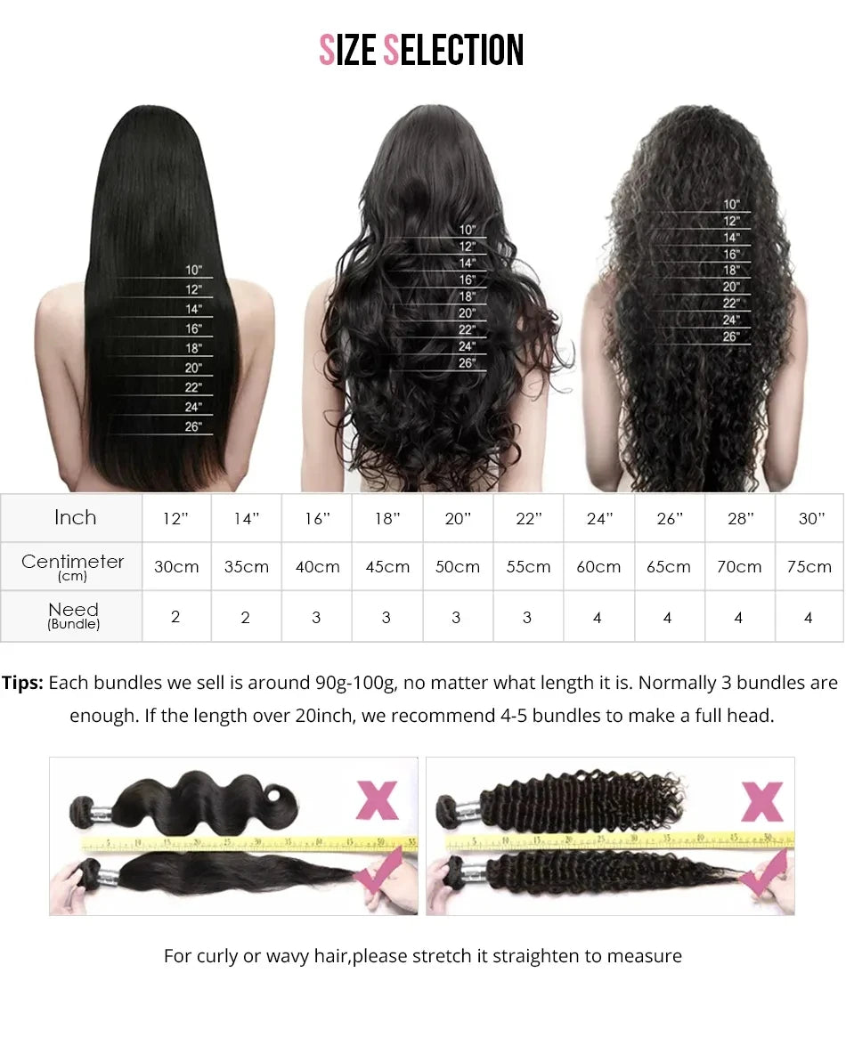 Bone Straight Lace Wig