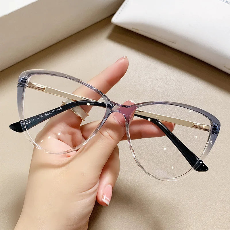 Gradient Frame Fashion Glasses