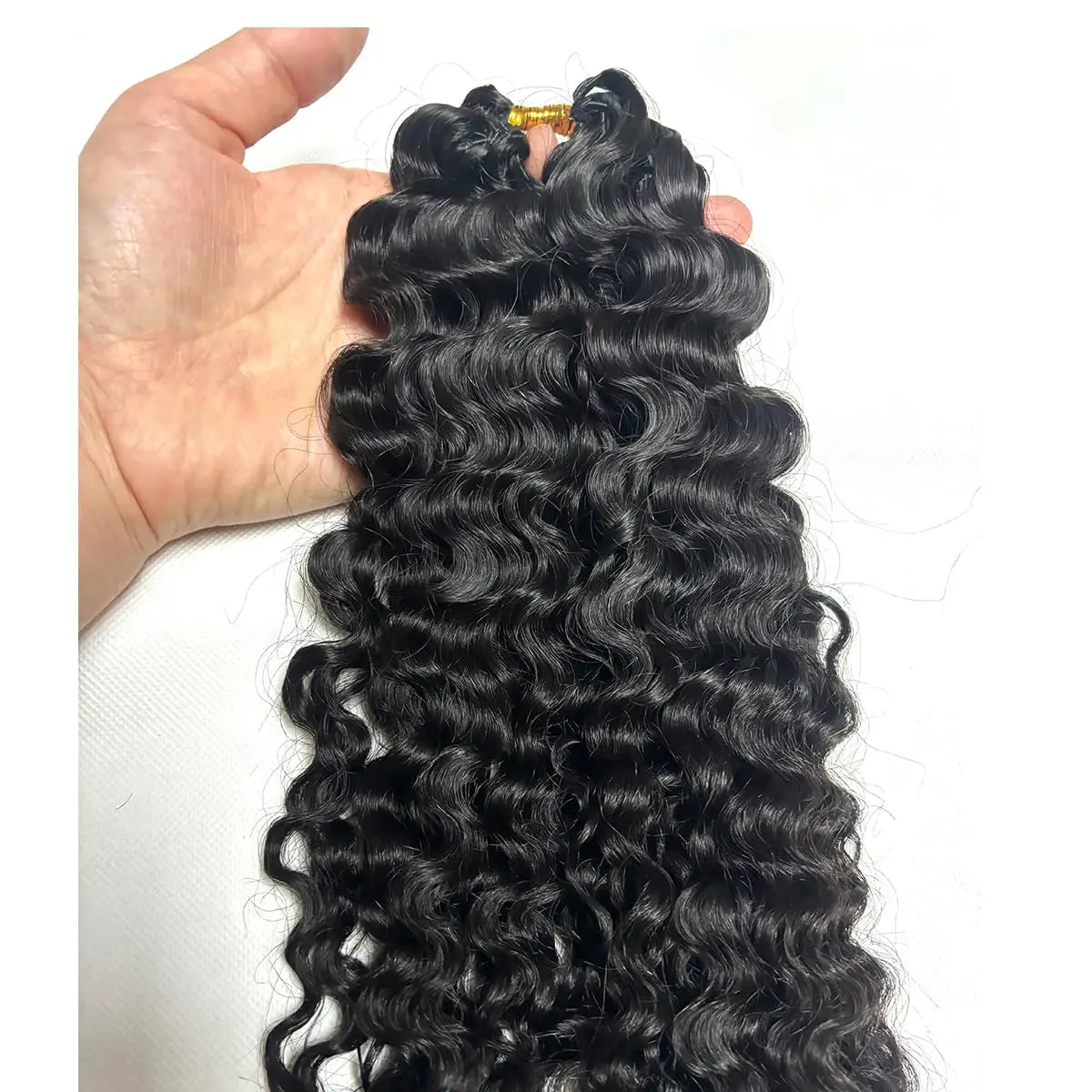 Burmese Curly Knotless Crochet Hair Extensions for Women