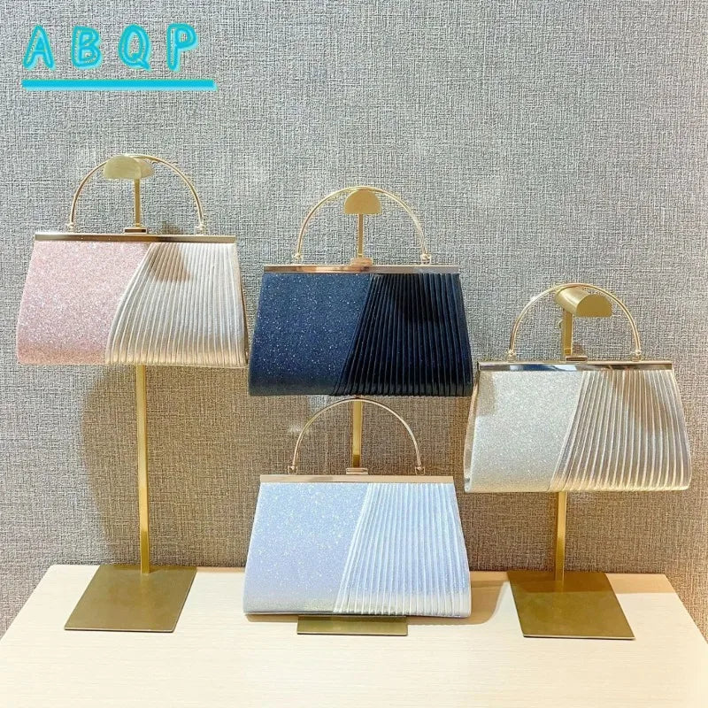 New Evening Women's Bag Luxury Brand Shiny Mini Handbag Colorful Diamond Large Capacity Mini Women's Shoulder Bag High Quality