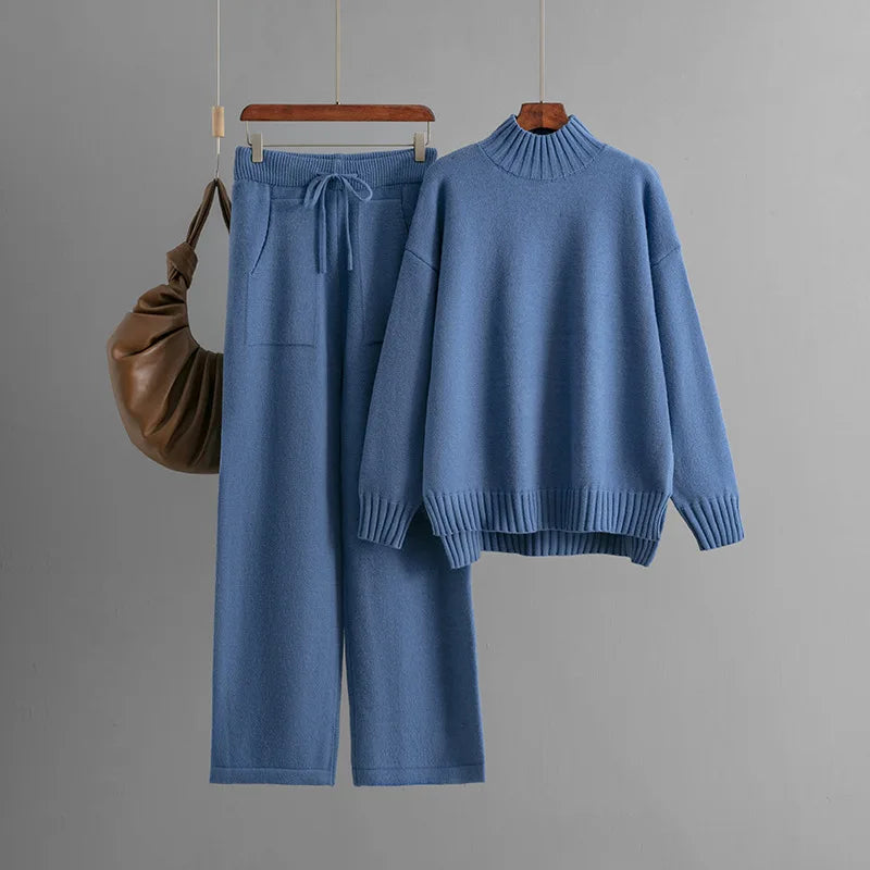 Cozy Turtleneck Knit Set