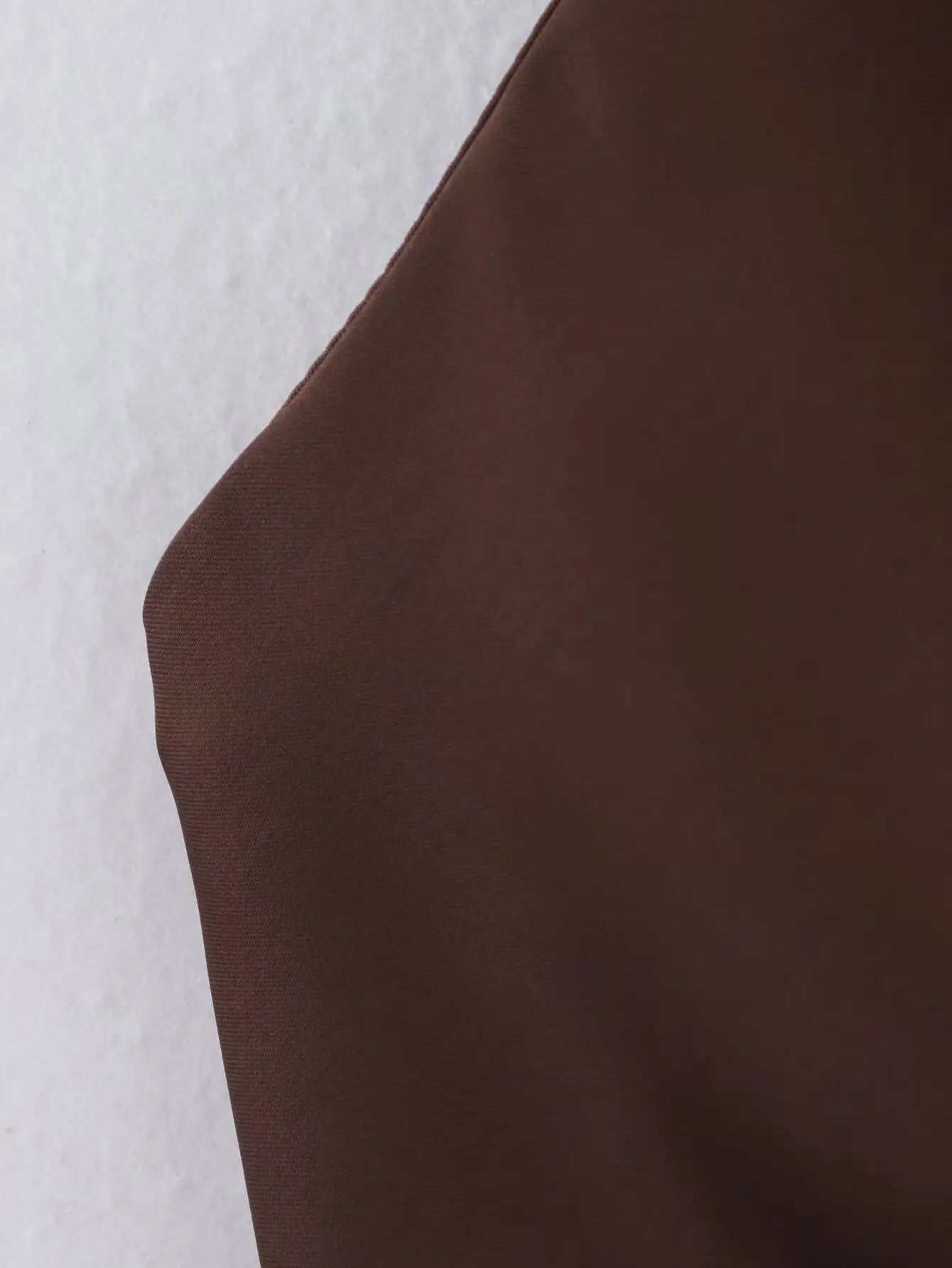Sleek Solid Color Back Button Halter Neck Top for Women