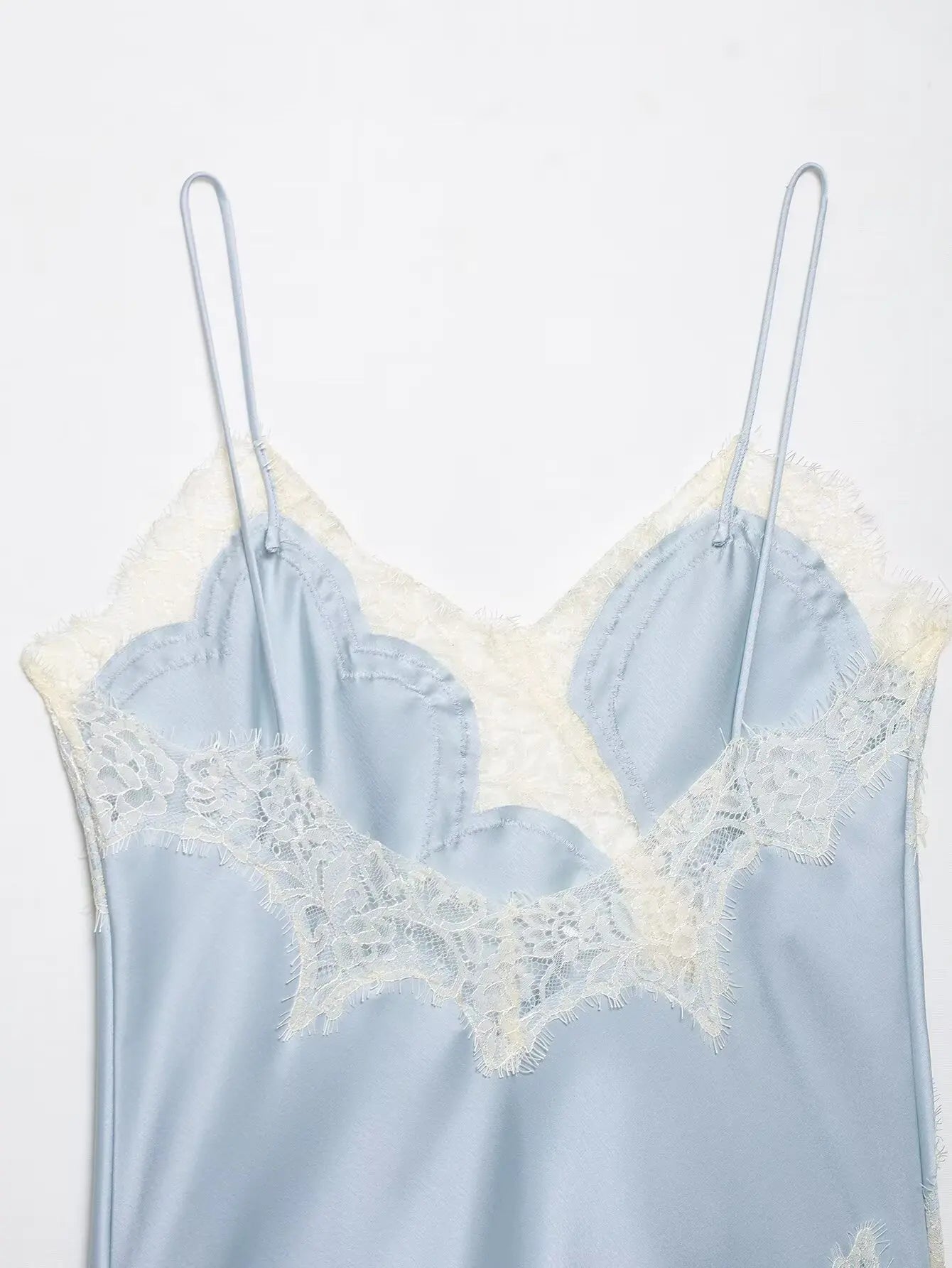Elegant Lace Backless Asymmetrical Sleeveless Camisole for Women