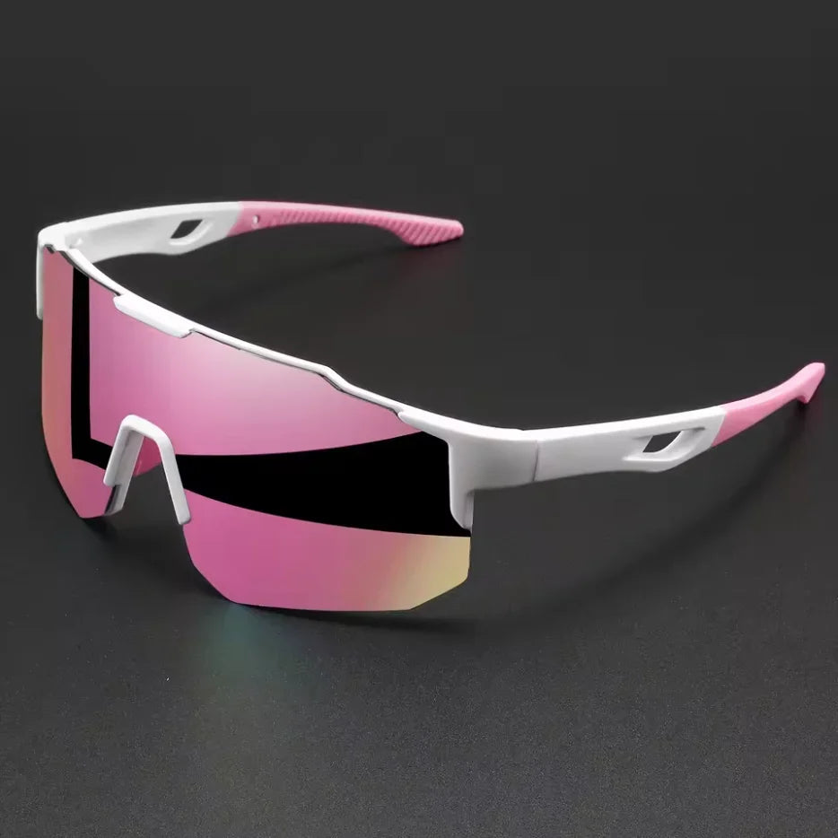 Oversized Square Reflective Sunglasses
