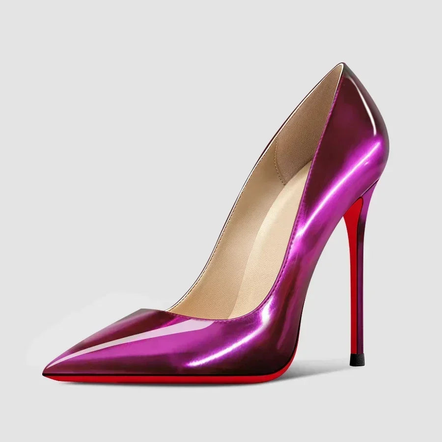 Pointed Toe Super High Stiletto Heel Pumps for Women