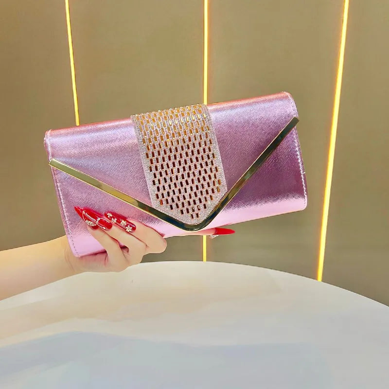 Embellished Evening Minaudiere Clutch