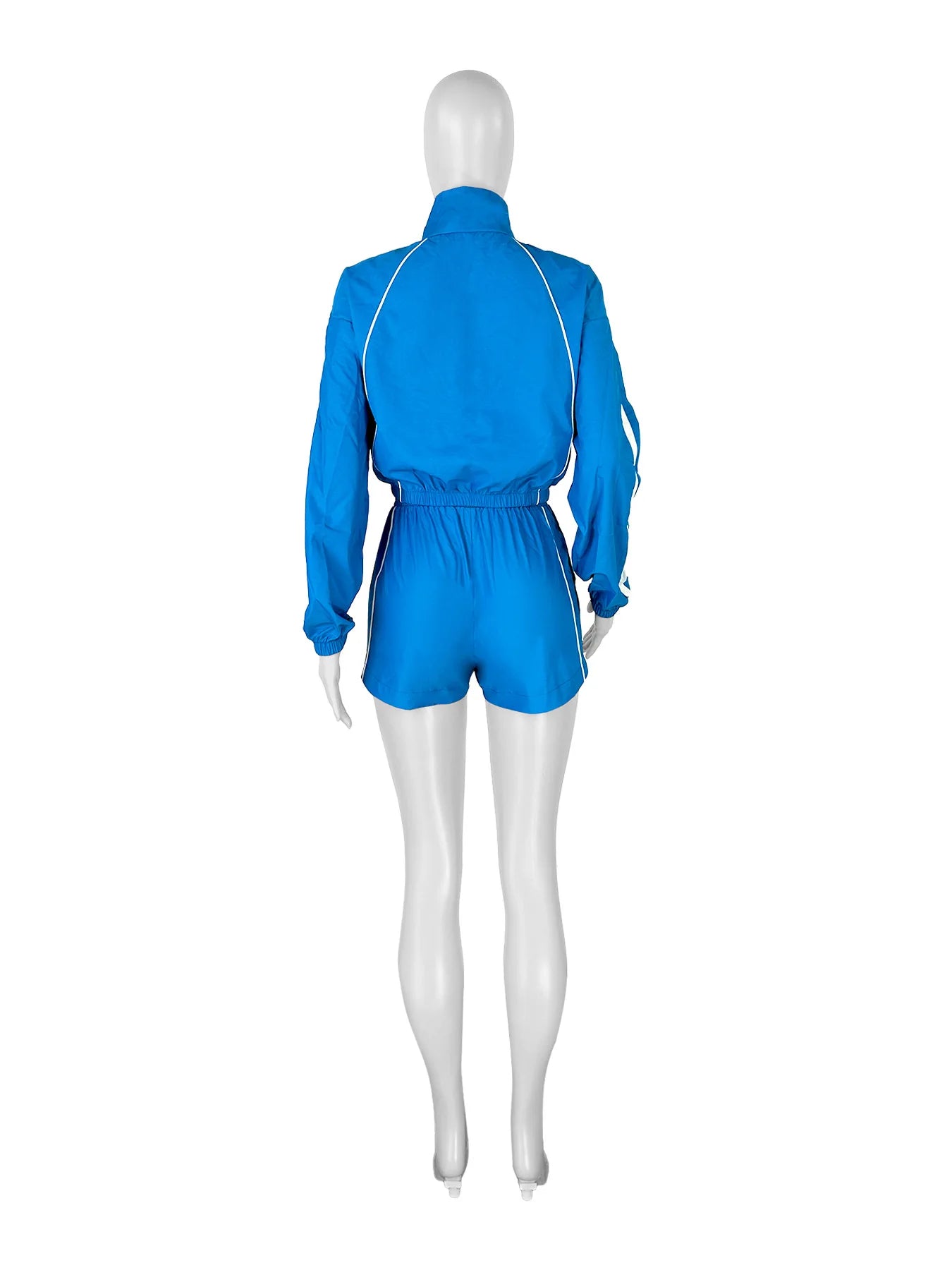 Athletic V Neck Long Sleeve Casual Lounge Set for Women