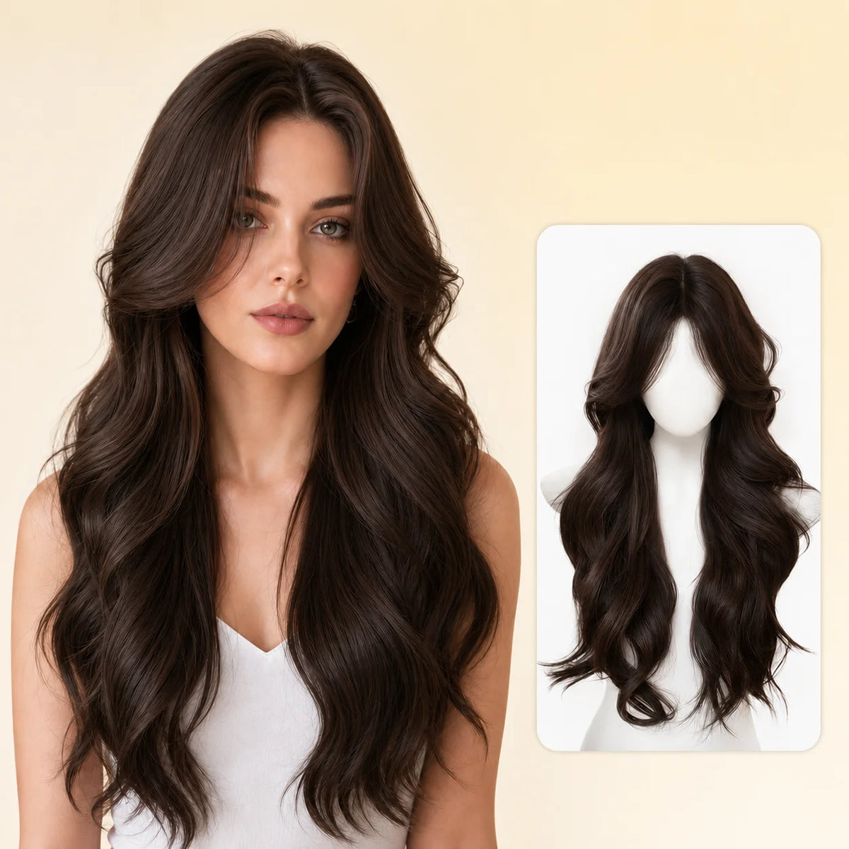 Virgin Hair Body Wave Silk Base Wig With Baby Hair For Women