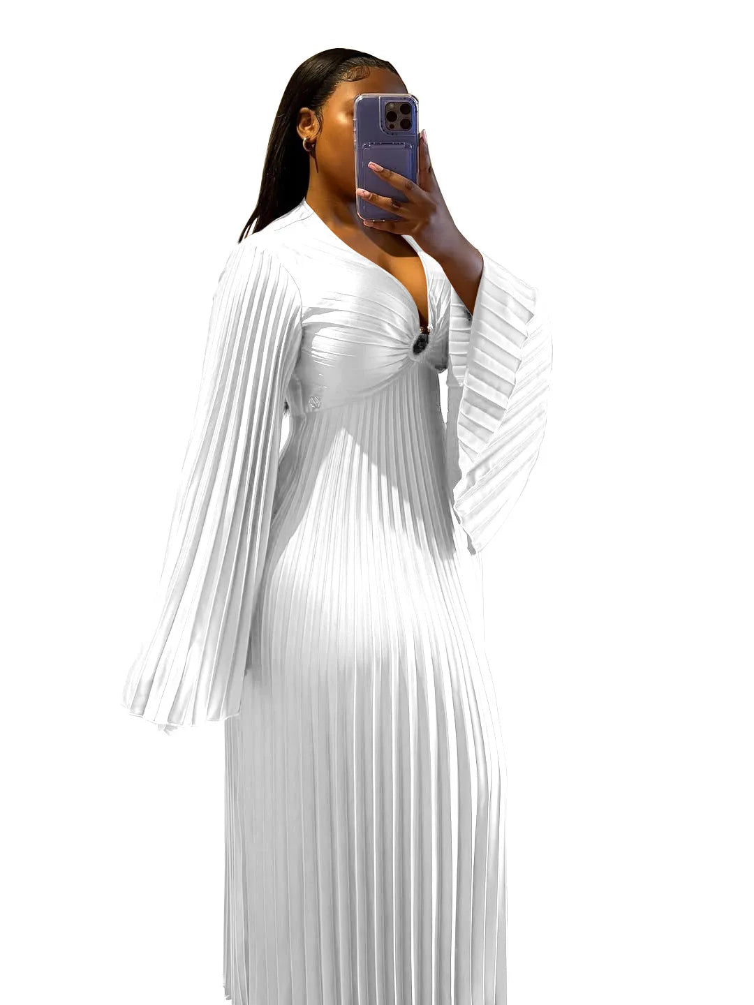 Elegant African Wedding Maxi Kaftan Dress for Women