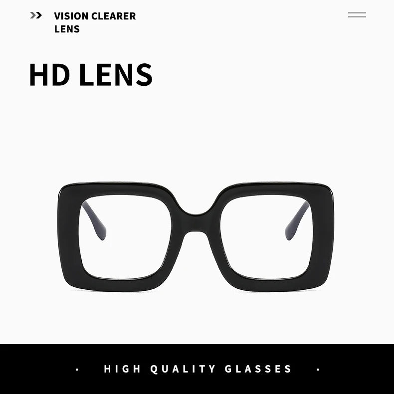 Oversized Blue Light Blocking Reading Glasses for Women