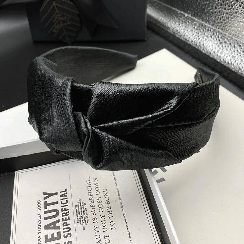 Retro Classic Wide Edge Headband Hair Clip for Women