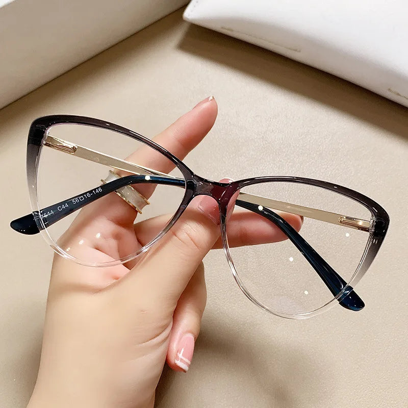 Gradient Frame Fashion Glasses