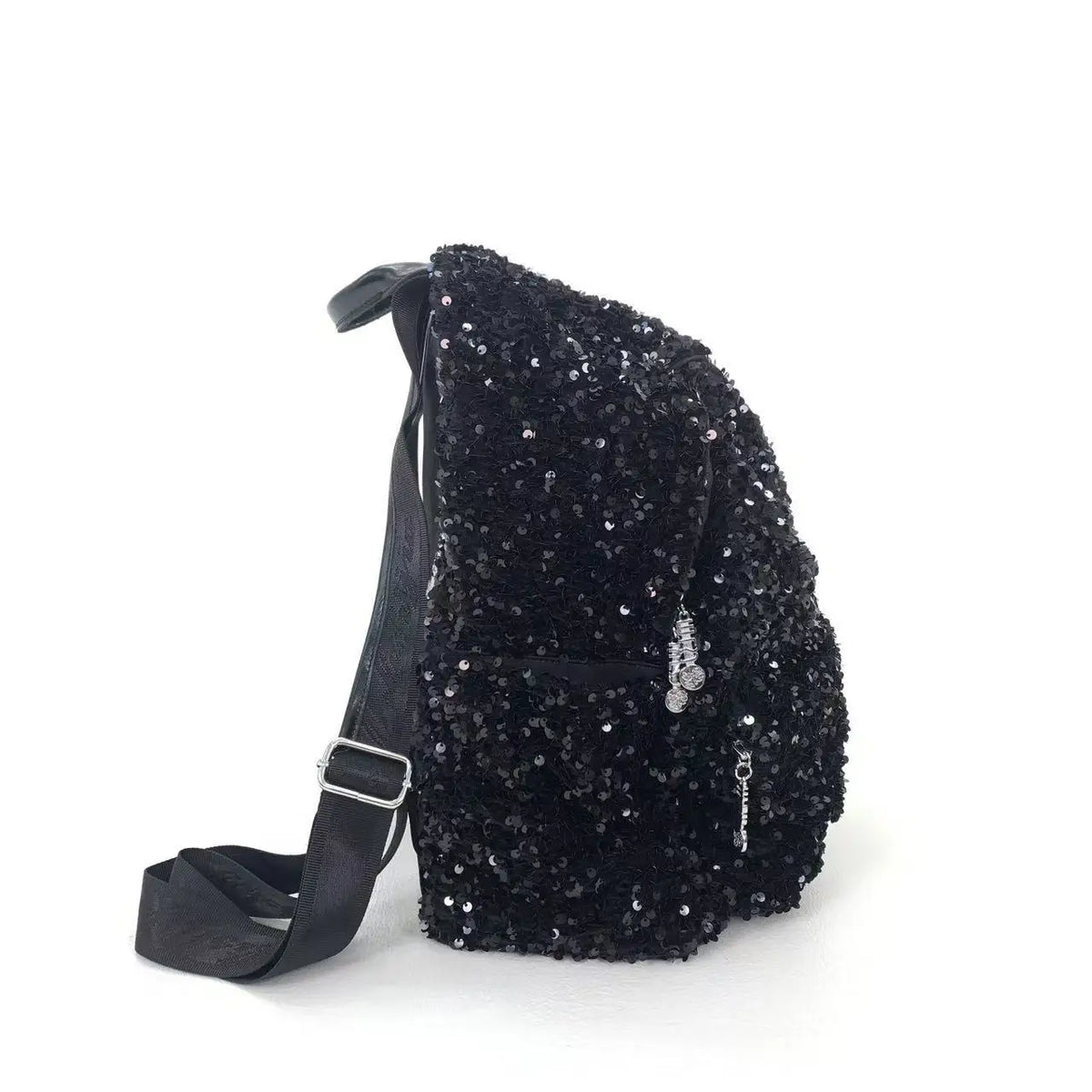 New Women's Sequined Backpack Luxury Brand Sequined Shiny Women's Backpack Large Capacity Fashionable Leisure Travel Backpack