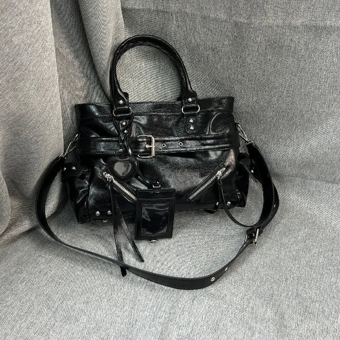Top Quality Luxury Brand Handbag And Purse Designer Soft Leather Shoulder Bag Black Totes Women Fashion Underarm Tote Bags