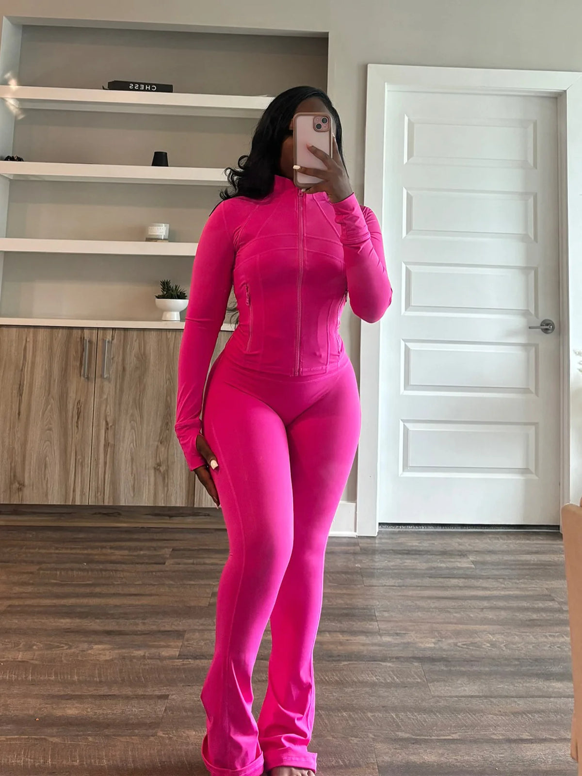 Streetwear Casual Two-Piece Tracksuit Set for Women