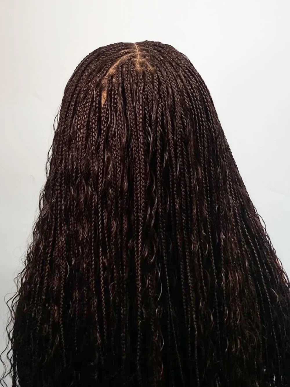 Boho Ombre Honey Blonde Full Lace Wig HD Lace Braided Twist Wig Updo Cornrow Style for Black Women