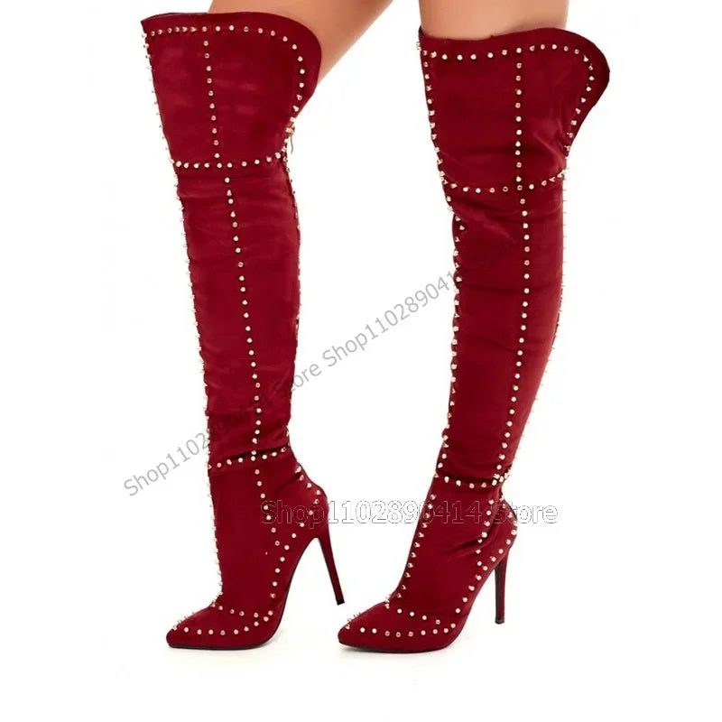 Green Alligator Print Pointed Toe Zipper Boots For Women