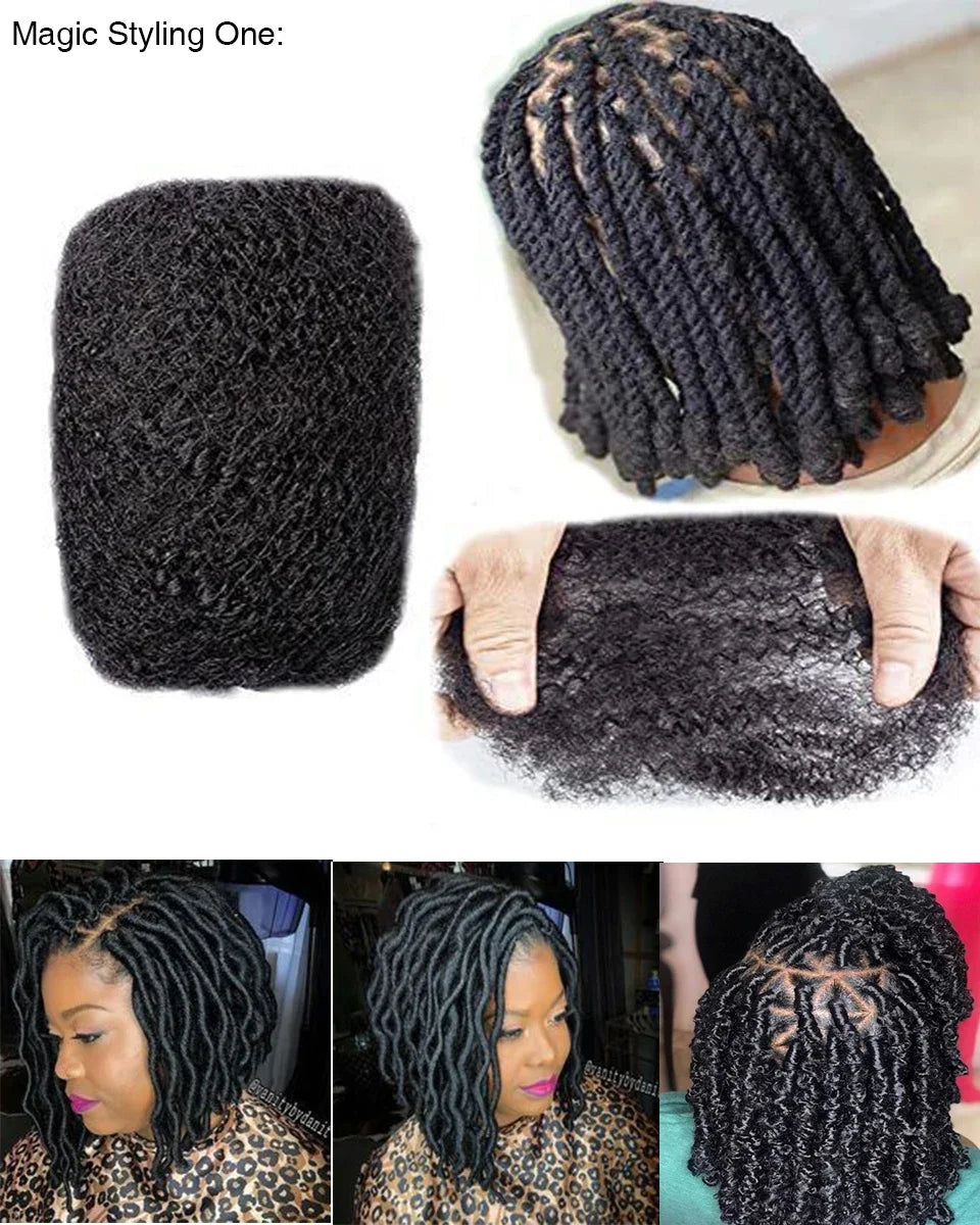 Afro Kinky Human Hair Twist Braiding Bulk for Women