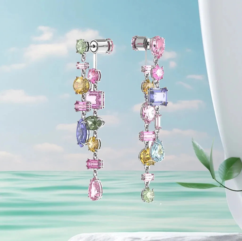 Mixed Cut Crystal Jewelry Set