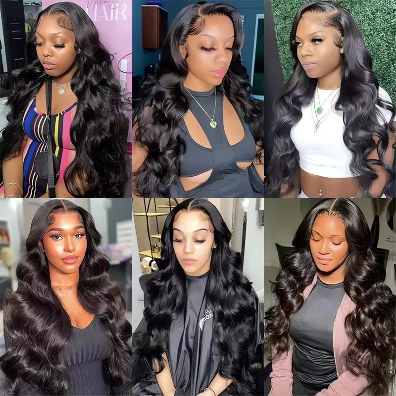 Premium 40 Inch Hd Lace Front Body Wave Wig for Women