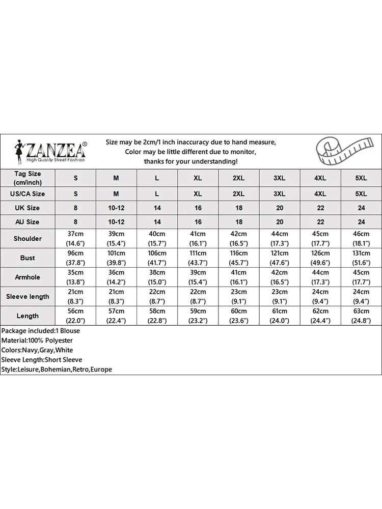 ZANZEA Woman Summer Fashion Chic T-Shirts Round Neck Short Sleeve Ruffle Trim Layered Hem Contrast-Color Casual Patchwork Tees