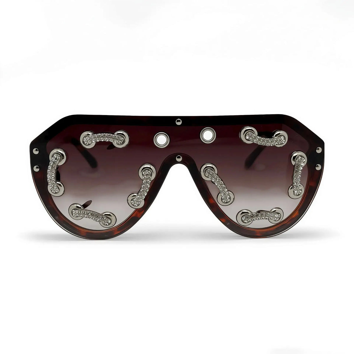 Futuristic Shield Fashion Sunglasses
