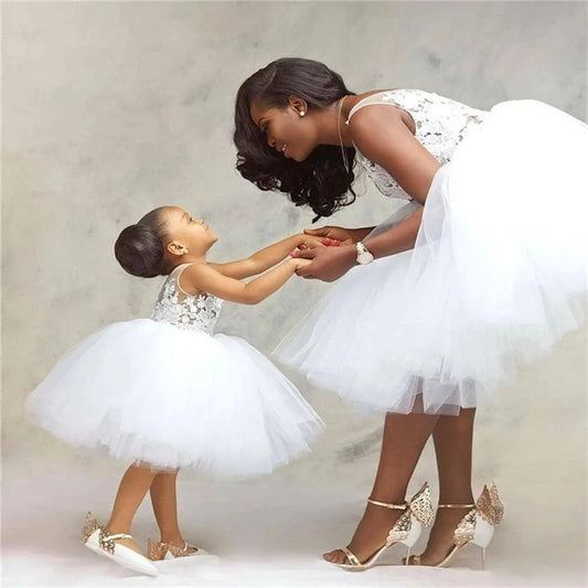 Mother And Daughter Tutu Dresses for Women and Girls