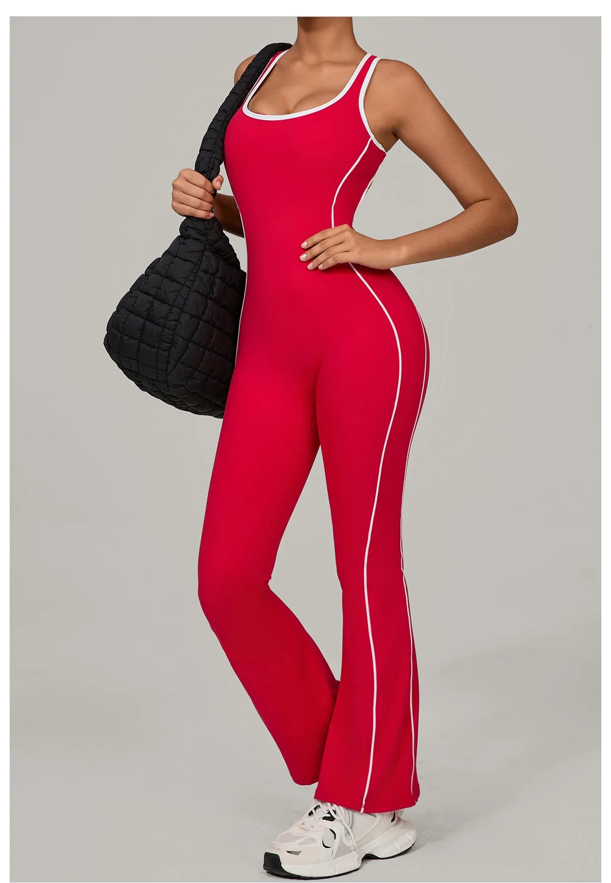 Casual Two Piece Jacket And Jumpsuit Set for Women