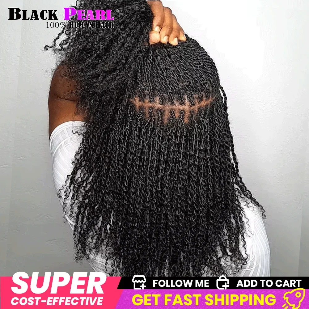 Premium Afro Kinky Bulk Human Hair Extensions for Women