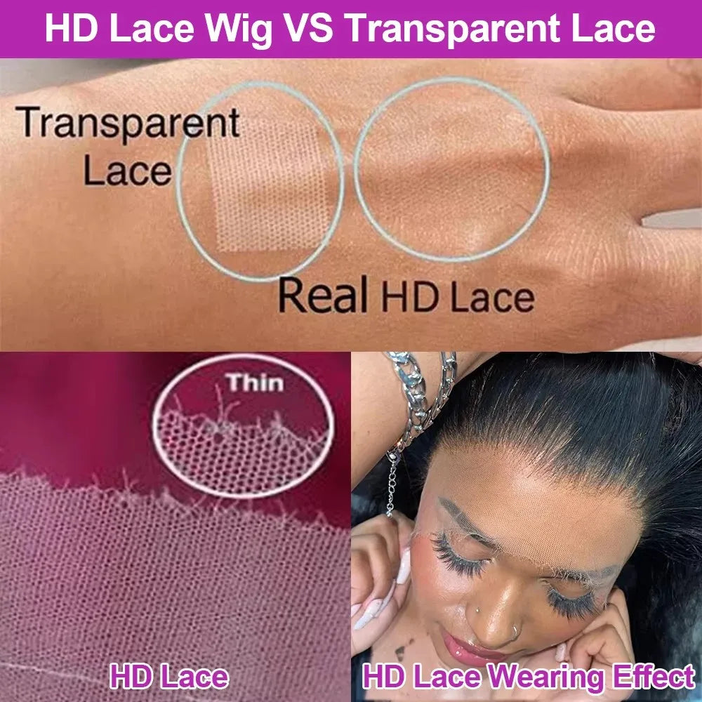 Kinky Straight Lace Wig